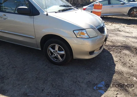 2003 Mazda Mpv Es/Lx/Lx-Sv z USA, uszkodzony, nr VIN JM3LW28A730378736